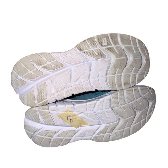 Hoka cavu White and Blue Athletic Shoes size 13
